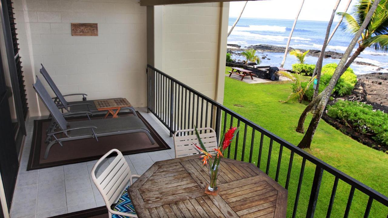 Oceanfront-Incredible Views, Surf Break & Romantic Sunsets At Bali Kai 223 Kailua-Kona Exterior foto